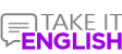 Logo Take it English